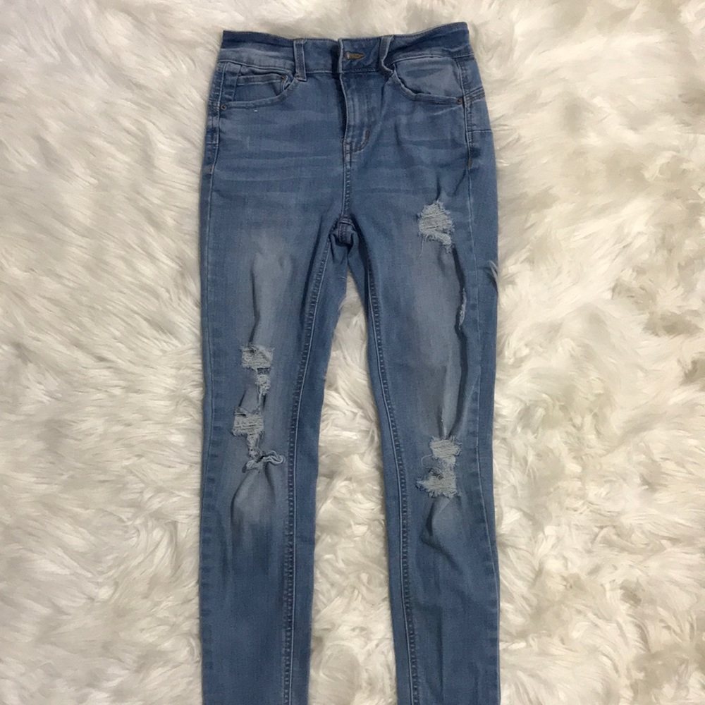 Wax Jeans (ripped; high waist)